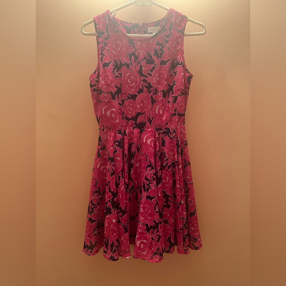 Maison Jules Pink Floral Dress